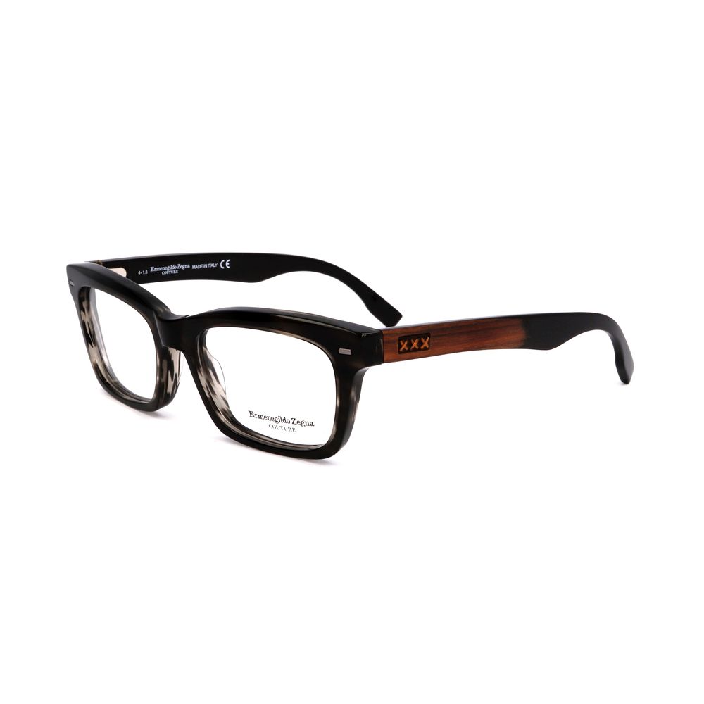 Lunettes (monture) Ermenegildo Zegna grises en acétate