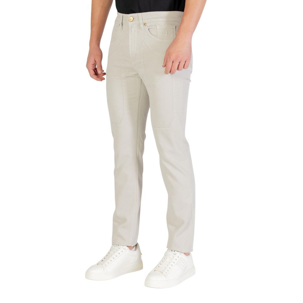 Jeans skinny en coton gris Jeckerson