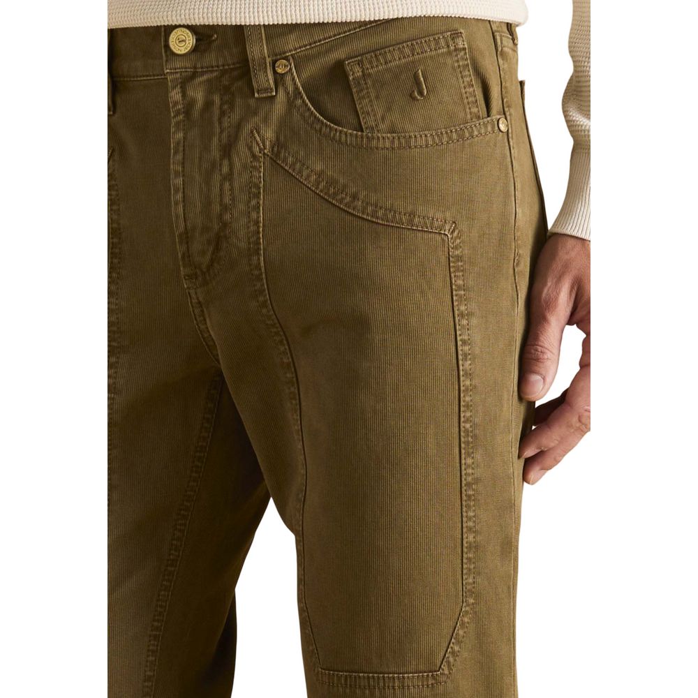 Jeans Skinny en Coton Marron Jeckerson