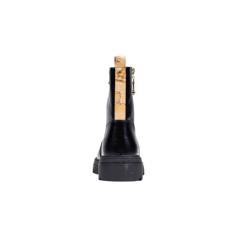 Alviero Martini Prima Classe Black Ankle for Women side view
