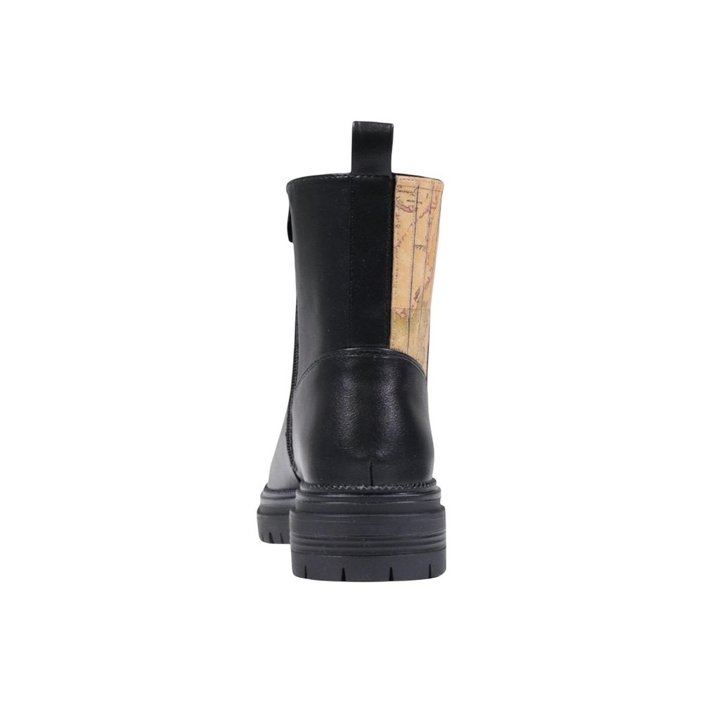Alviero Martini Prima Classe Black Ankle for Women side view