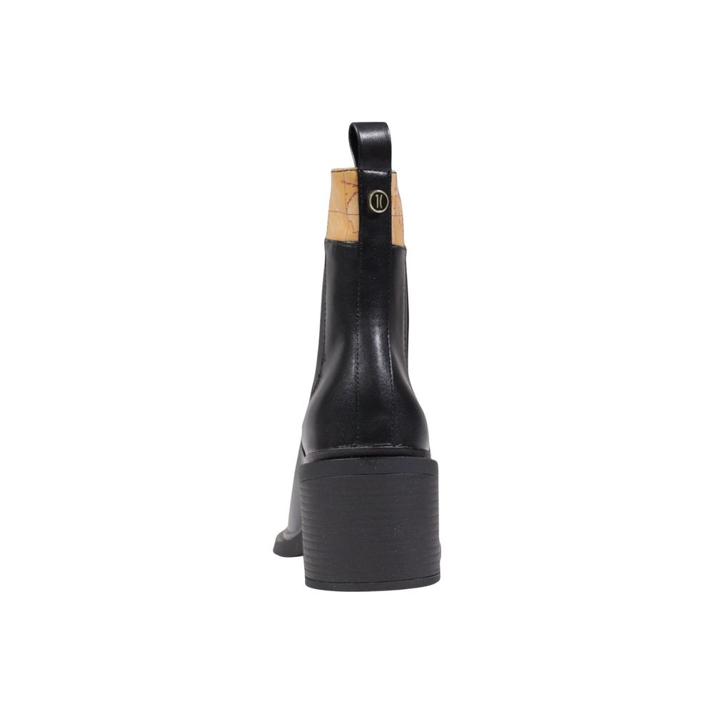 Alviero Martini Prima Classe Black Ankle for Women side view