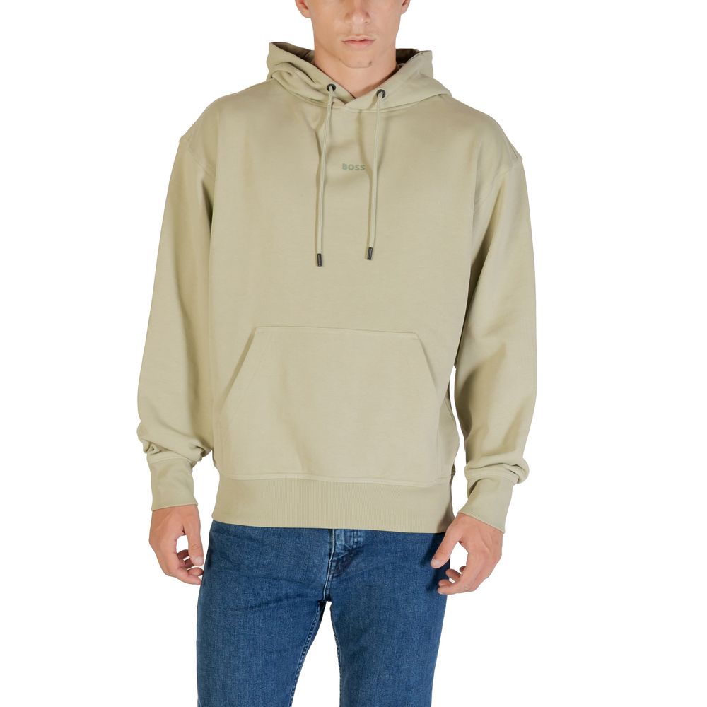 Hugo Boss Green Hoodie for Men