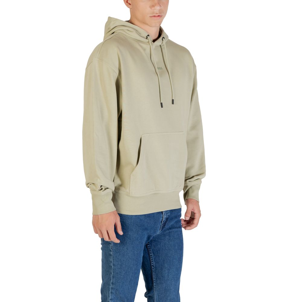 Hugo Boss Green Hoodie for Men detail view