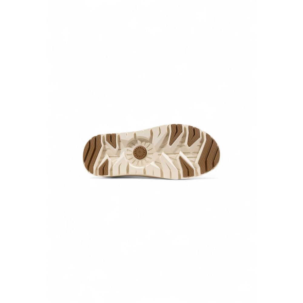 Sabots en cuir suédé beige UGG