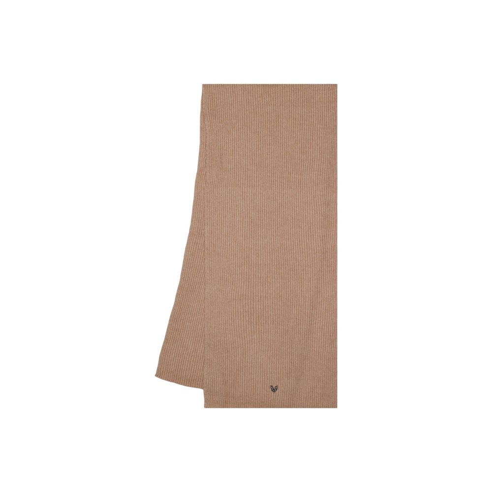 Écharpe Pieces en polyester recyclé beige