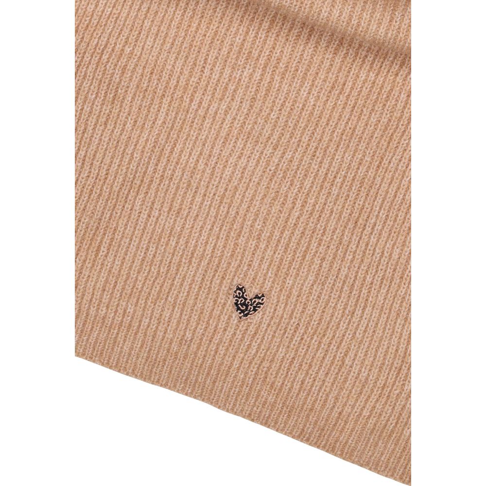 Écharpe Pieces en polyester recyclé beige