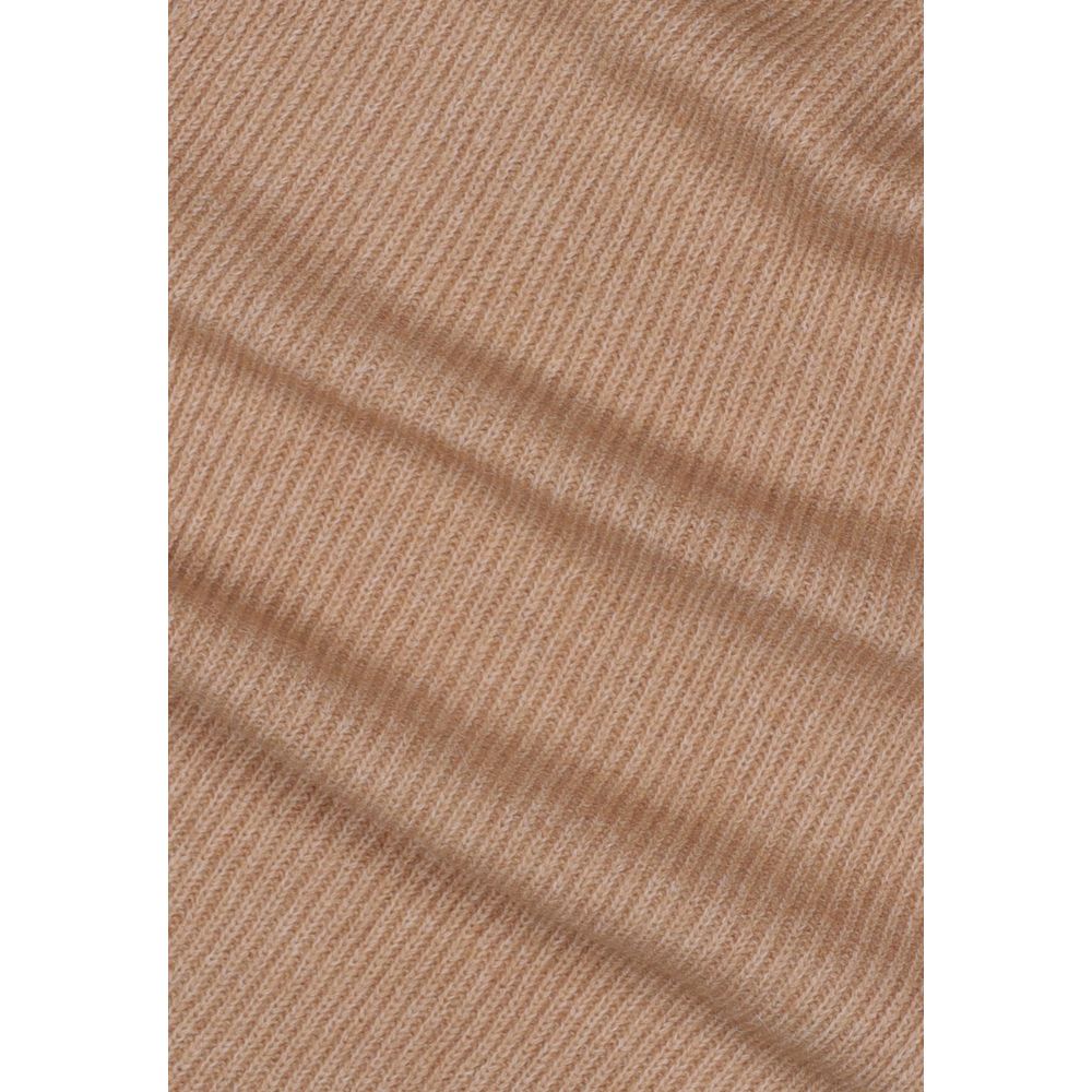 Écharpe Pieces en polyester recyclé beige