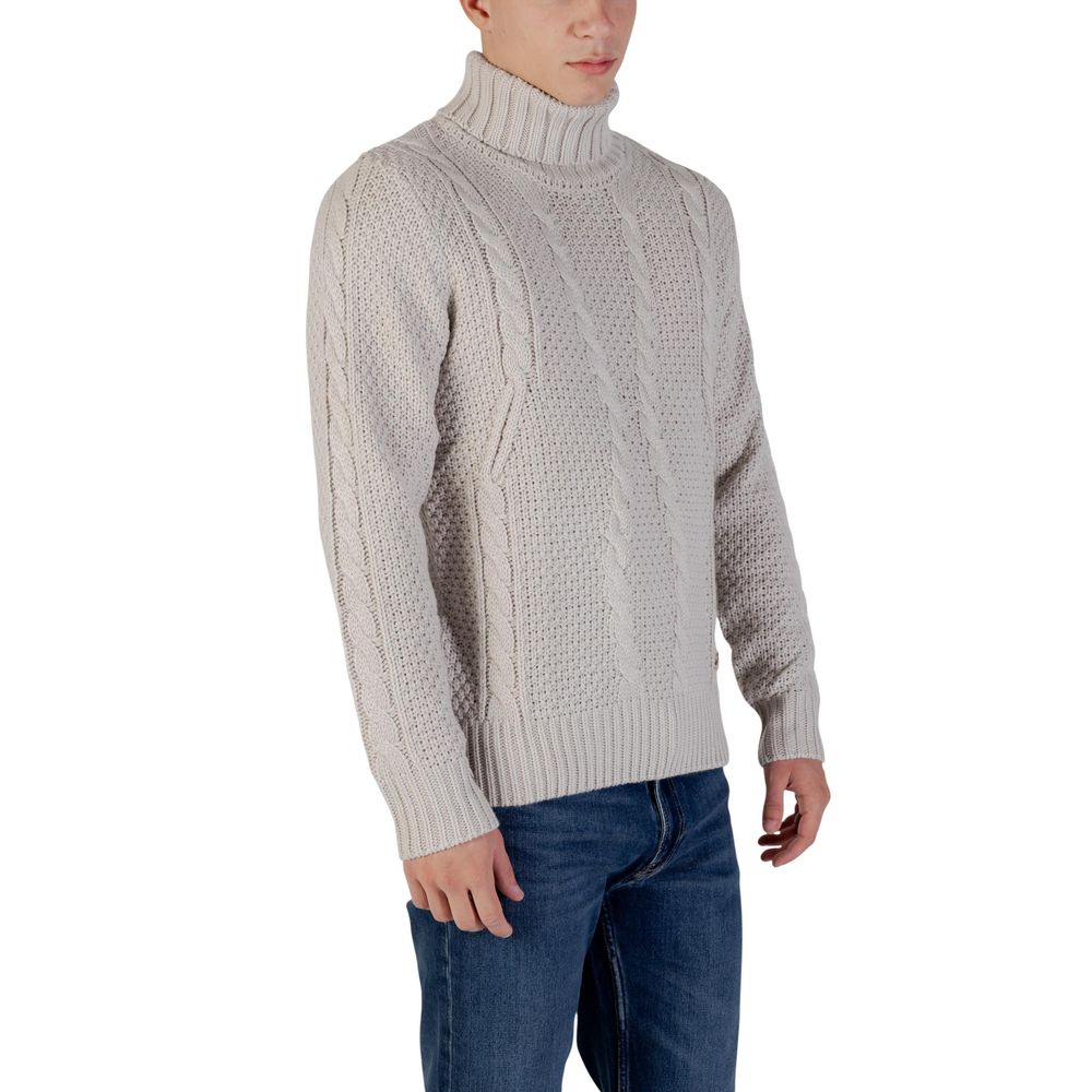 Col roulé Gianni Lupo gris marabout