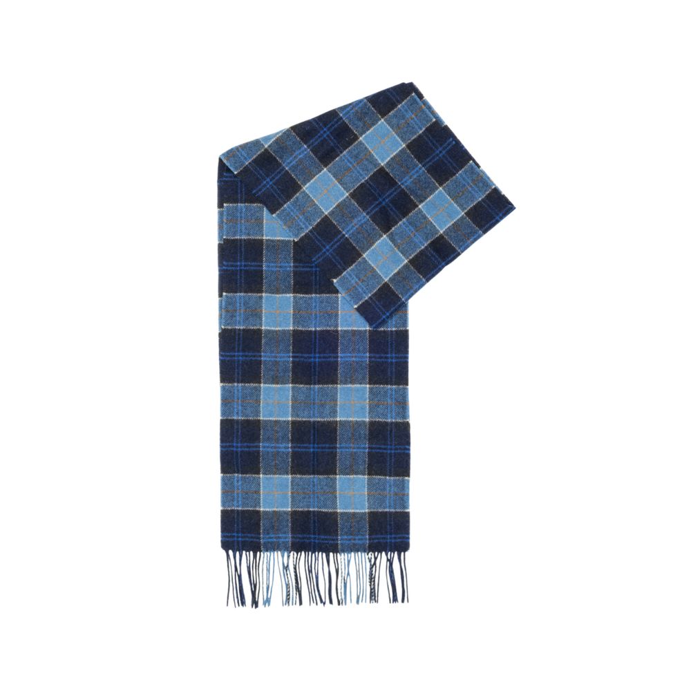Écharpe Barbour en laine bleue