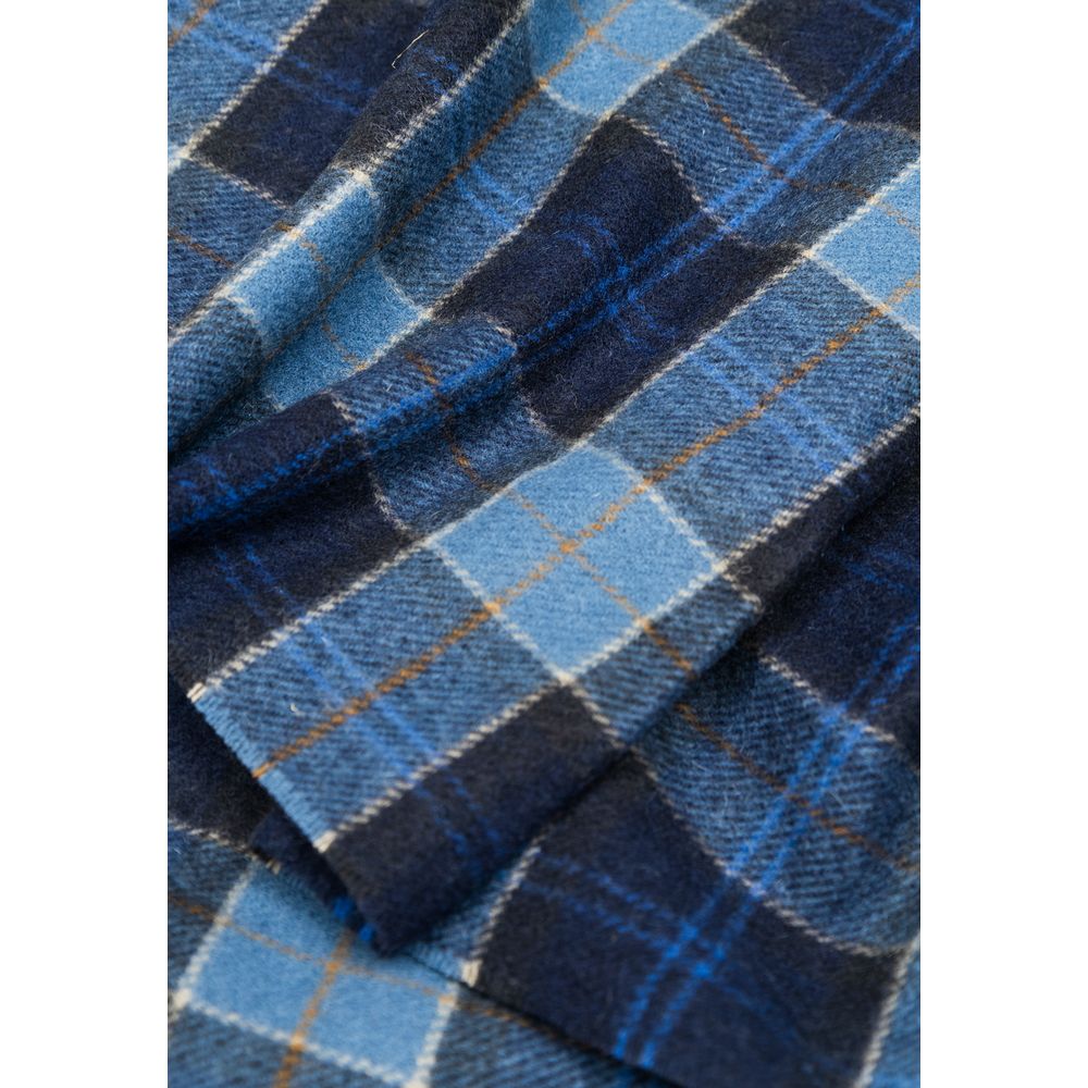 Écharpe Barbour en laine bleue
