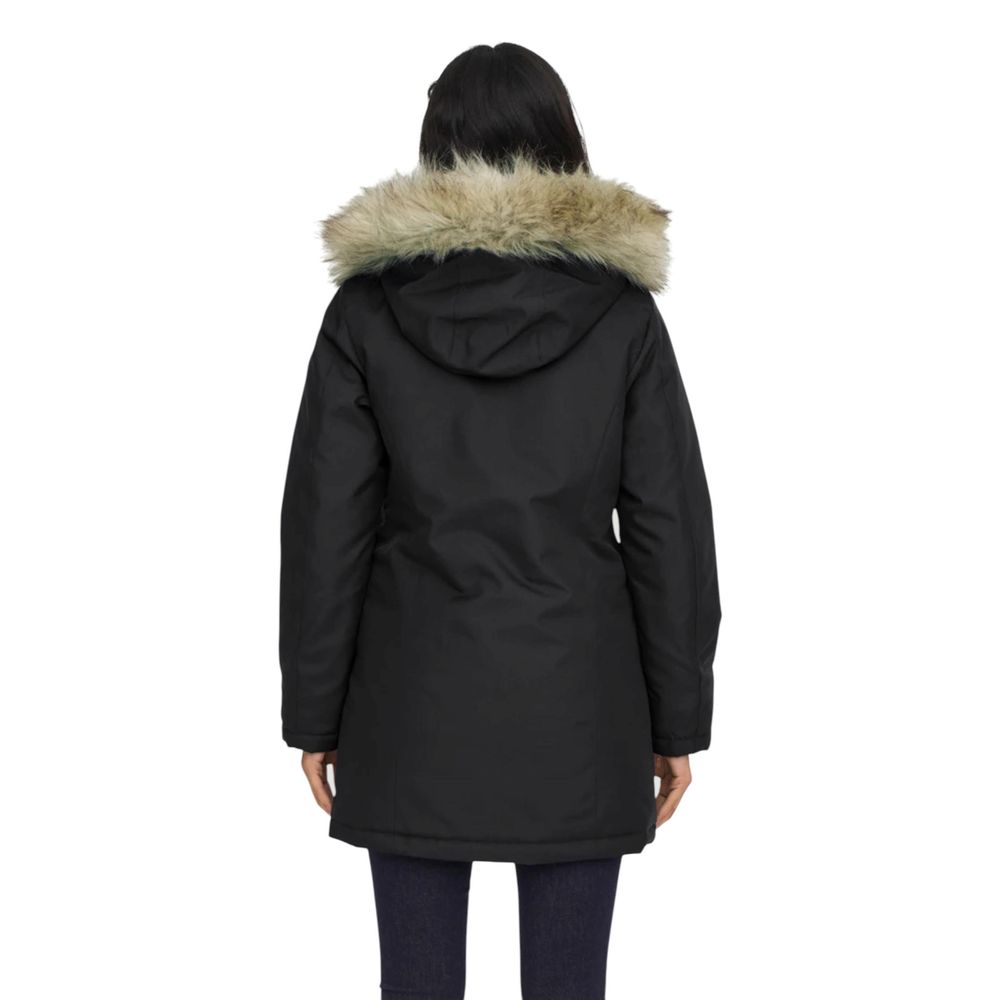 Only Black Parkas for Women alternate view