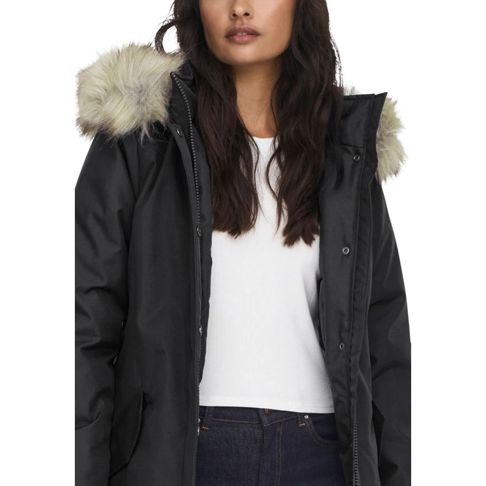 Only Black Parkas for Women detail view