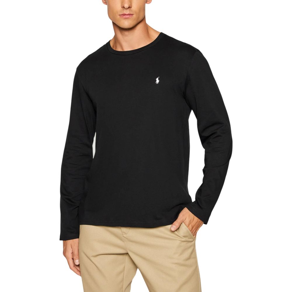 Ralph Lauren Black Long Sleeve T-Shirt for Men