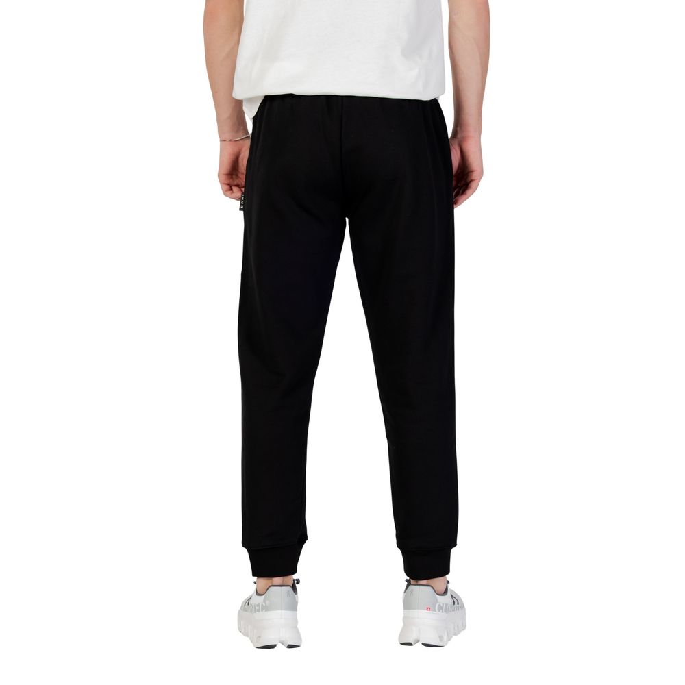 Pantalon de jogging Icon en coton noir (Pantalon de sport)