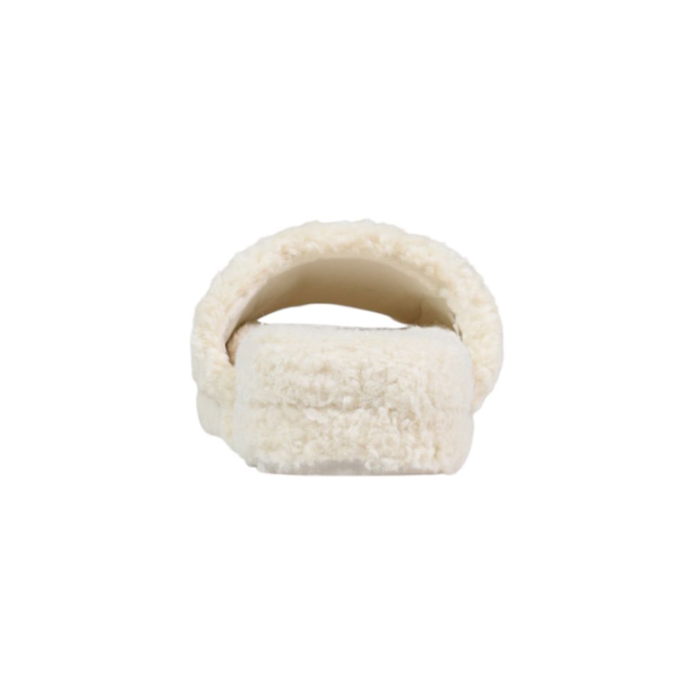 Ralph Lauren White Slippers for Women side view