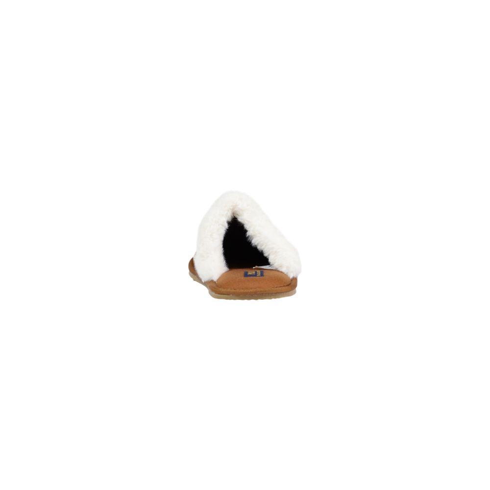 Ralph Lauren Brown Slippers for Women side view