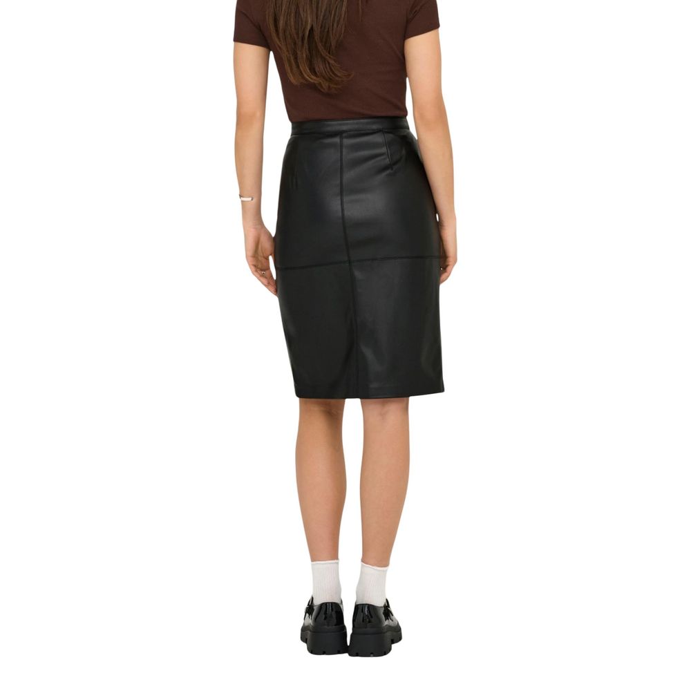 Only Black Long Skirt for Women alternate view