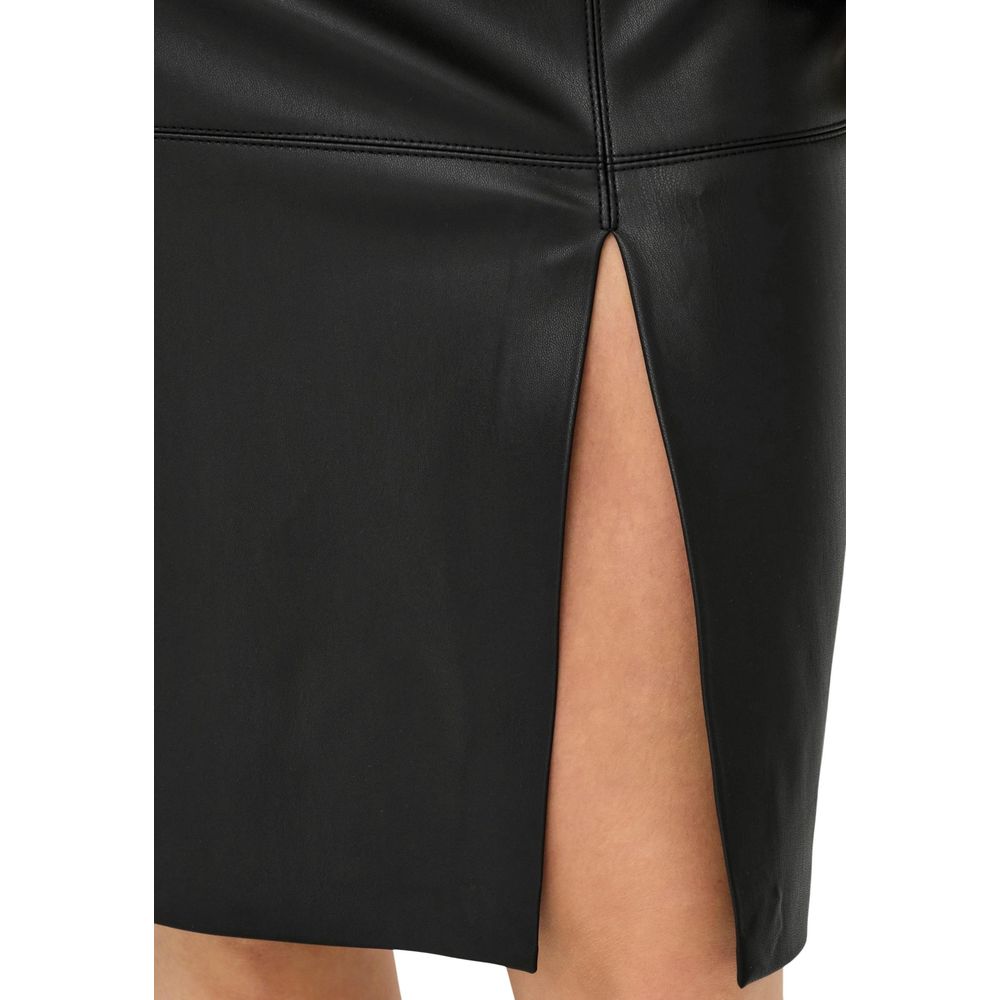 Only Black Long Skirt for Women side view