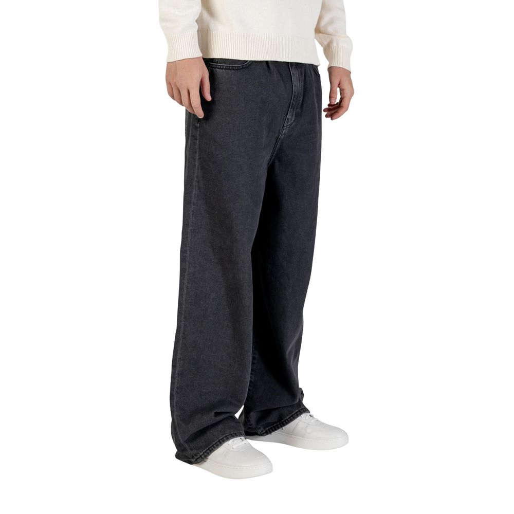 Only & Sons Black Relaxed Fit Jeans for Men additional view
