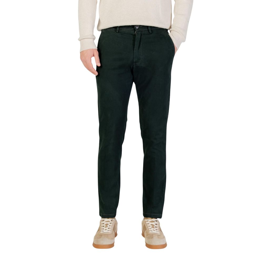Pantalon coupe skinny Borghese en coton vert