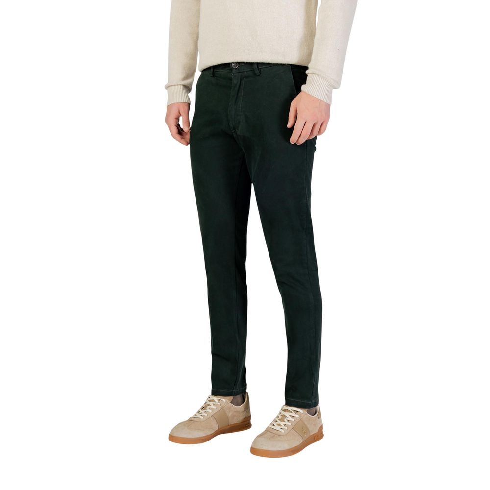 Pantalon coupe skinny Borghese en coton vert