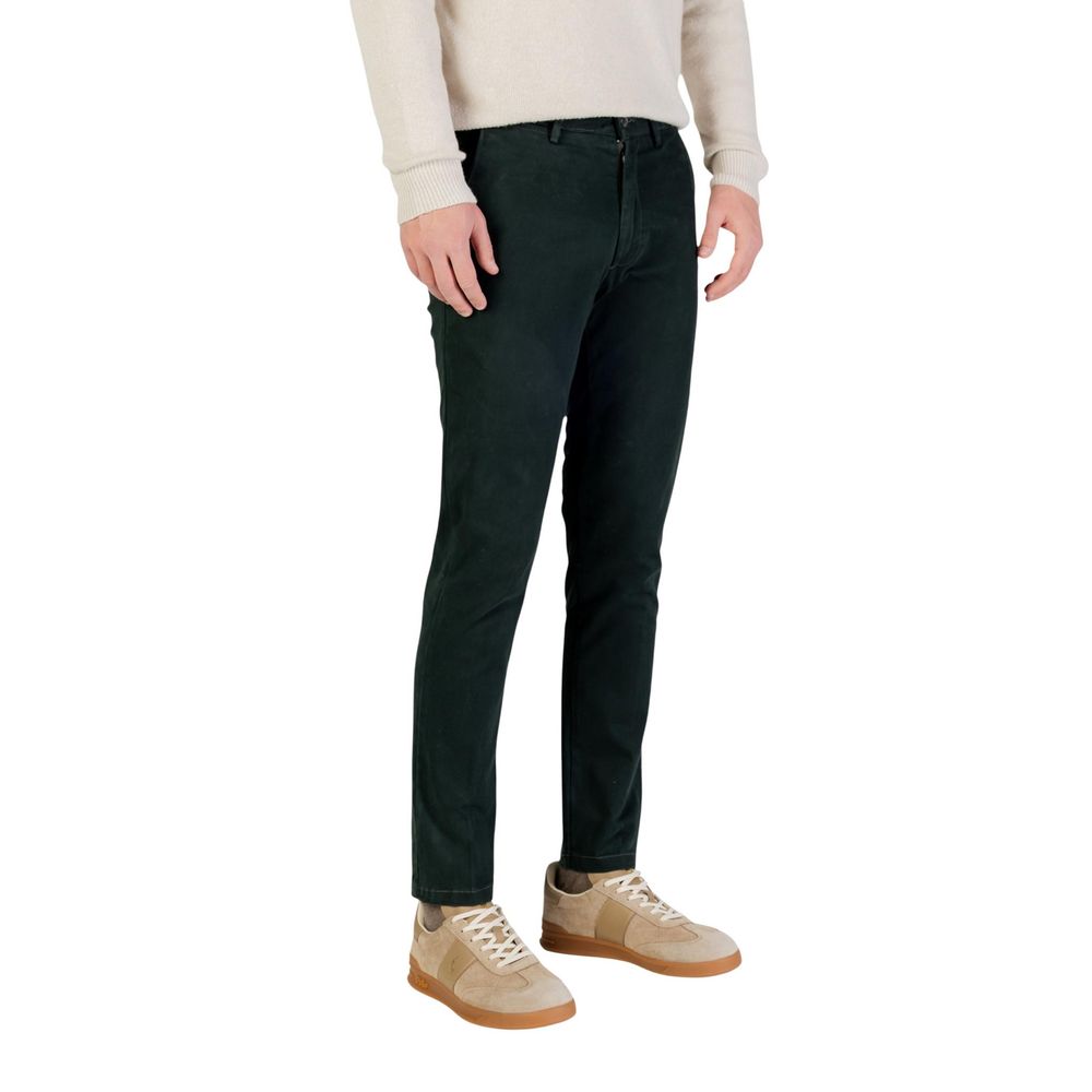 Pantalon coupe skinny Borghese en coton vert