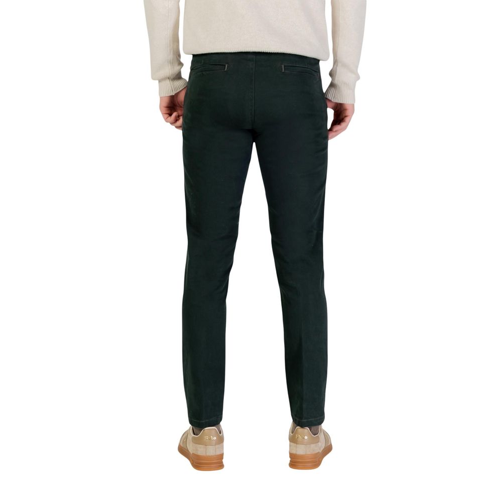 Pantalon coupe skinny Borghese en coton vert