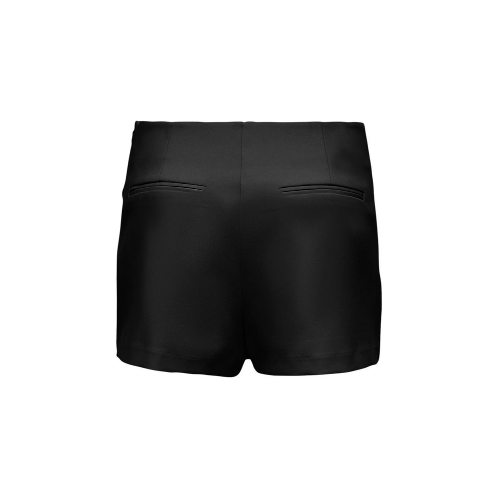 Shorts noirs en polyester uniquement