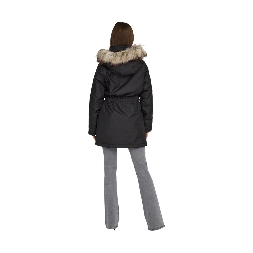Only Black Parkas for Women alternate view