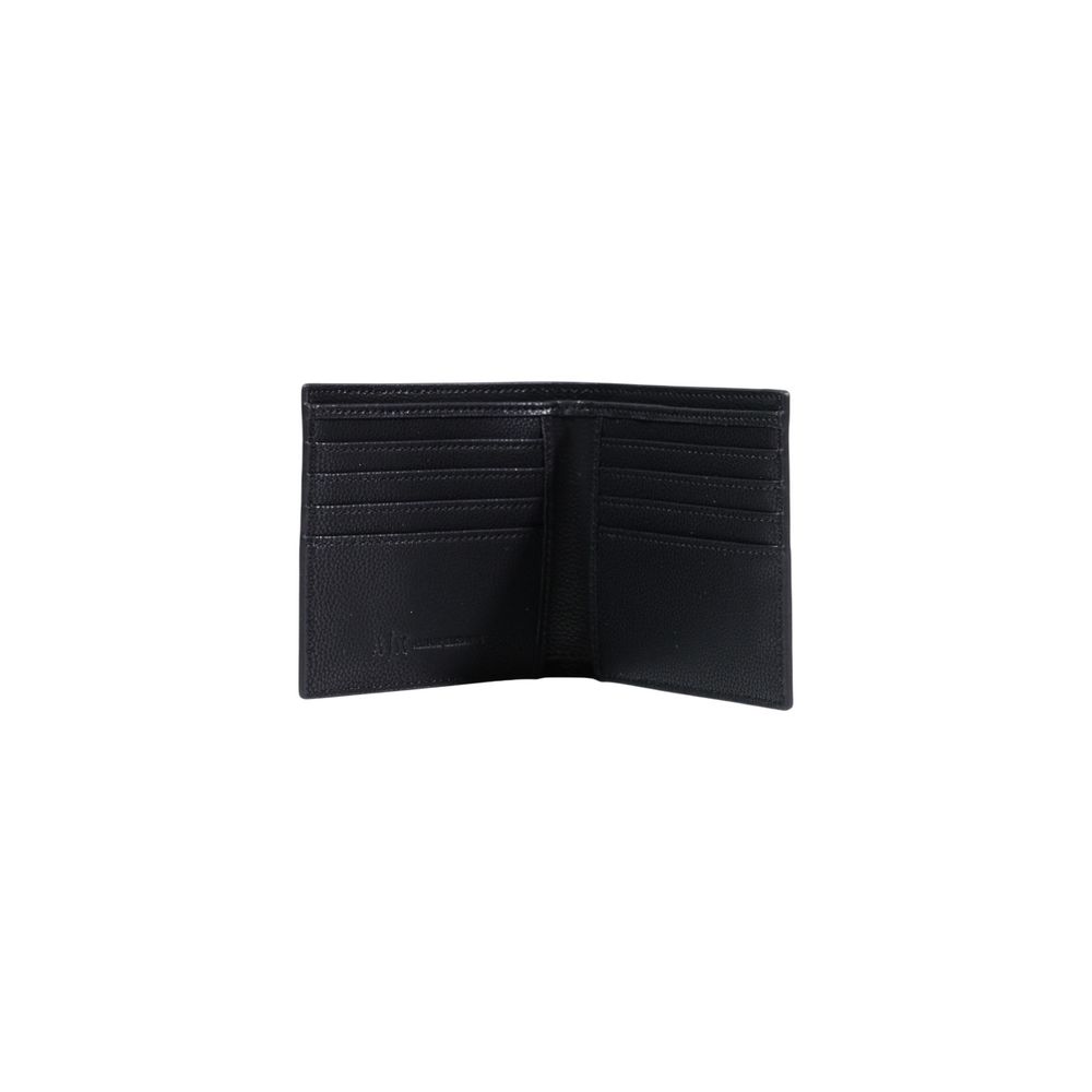Armani Exchange Black Wallet for Men side view
