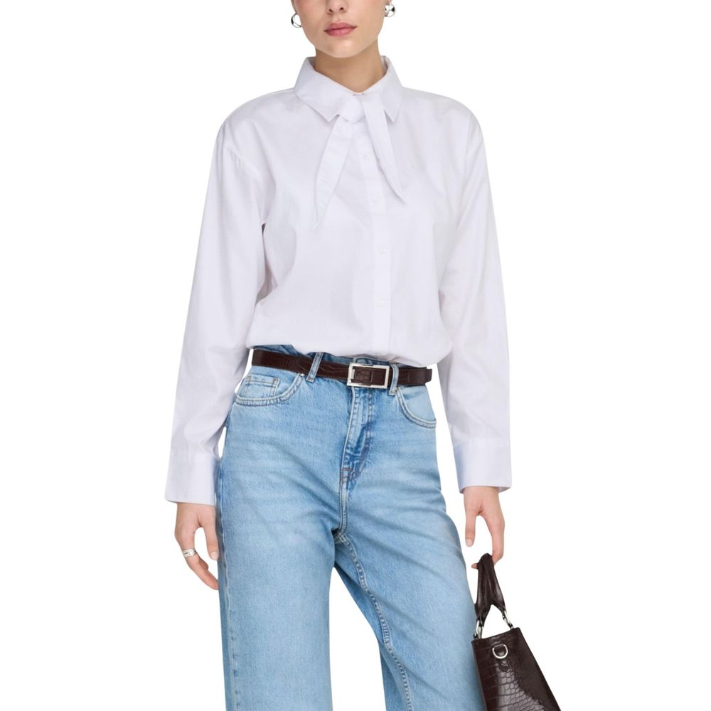 Jacqueline De Yong White Blouse for Women