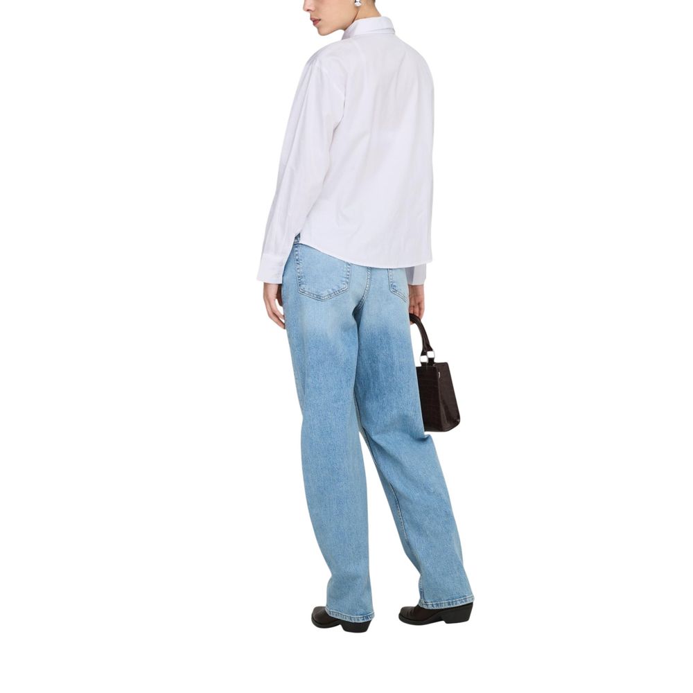 Jacqueline De Yong White Blouse for Women alternate view