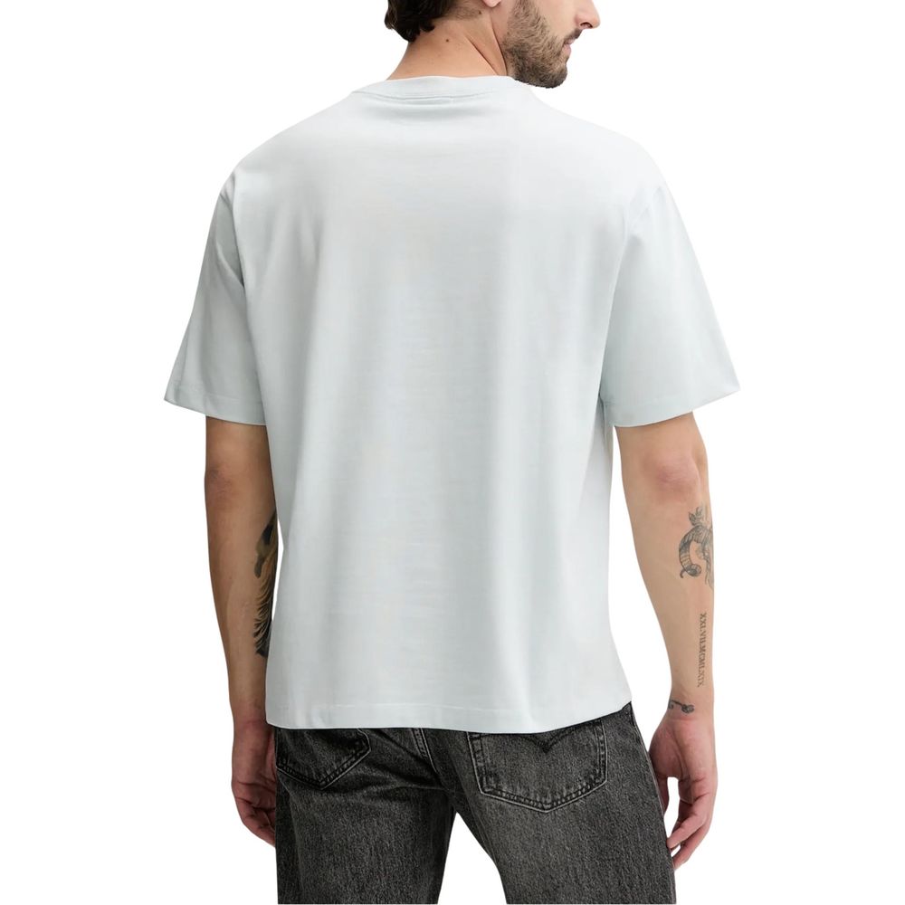 Calvin Klein Jeans Blue Cotton T-Shirt