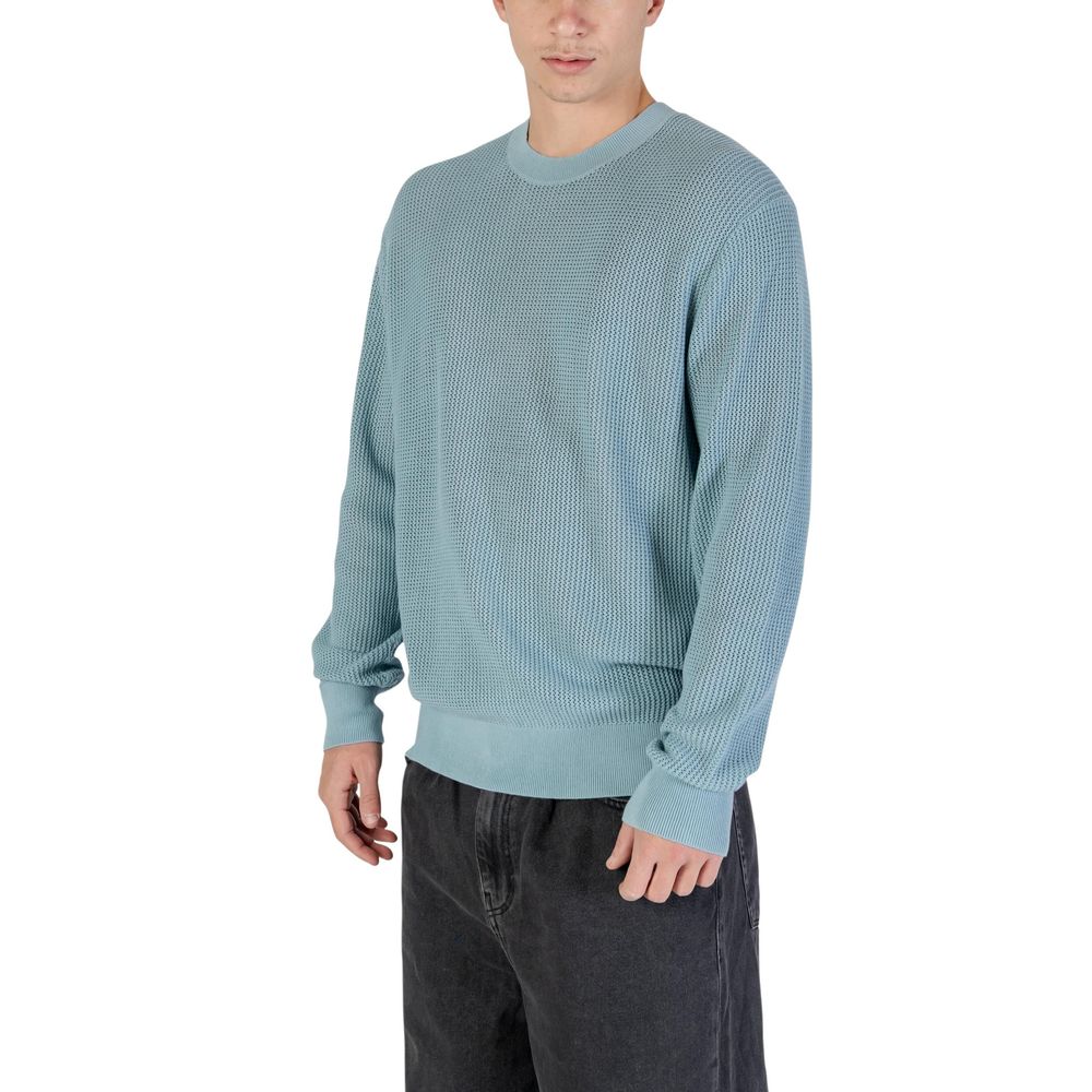 Sweat-shirt en coton bleu Calvin Klein Jeans