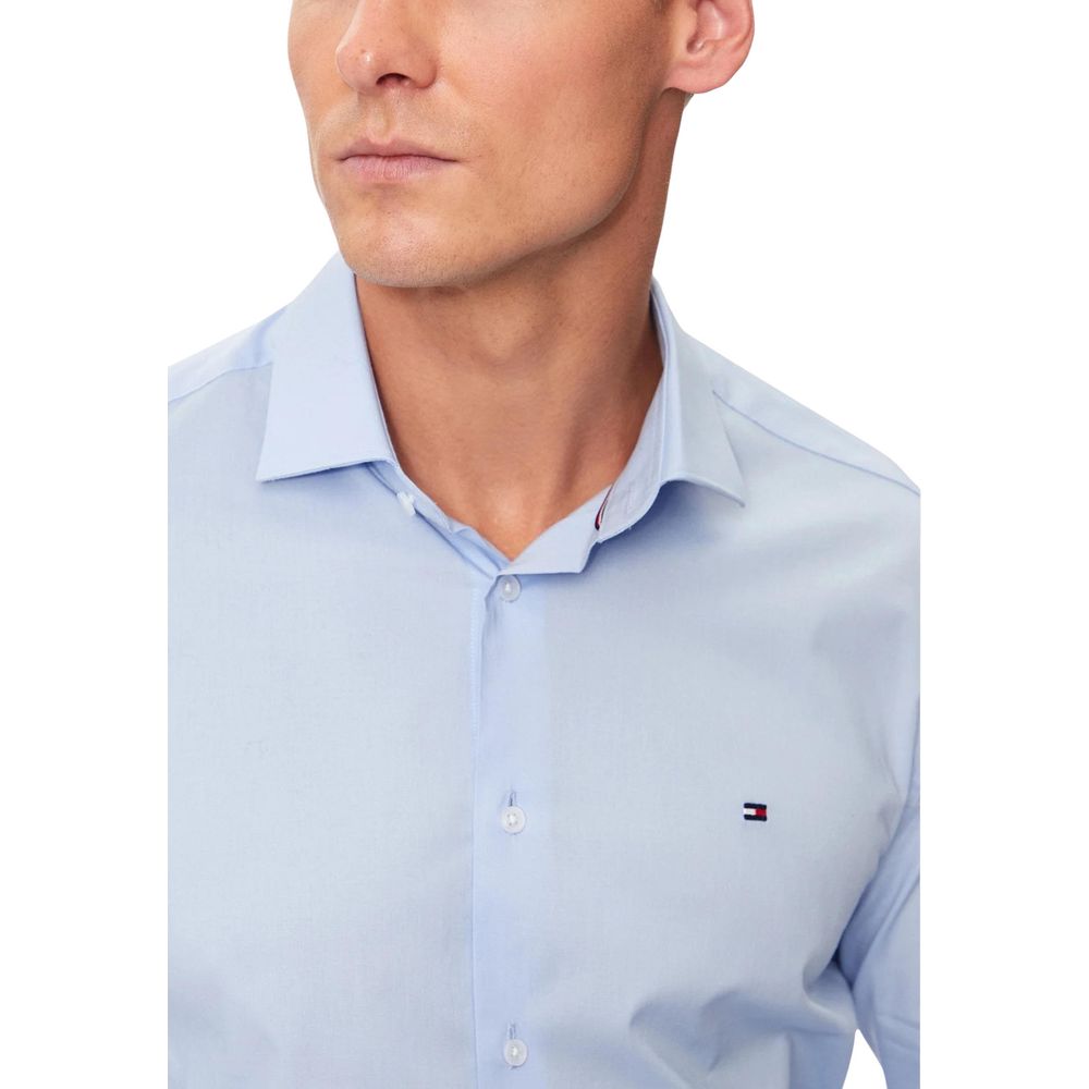 Tommy Hilfiger Blue Dress Shirt for Men detail view