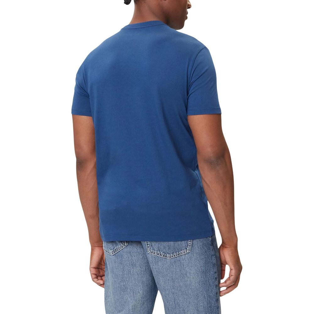 T-shirt en coton bleu Calvin Klein Jeans