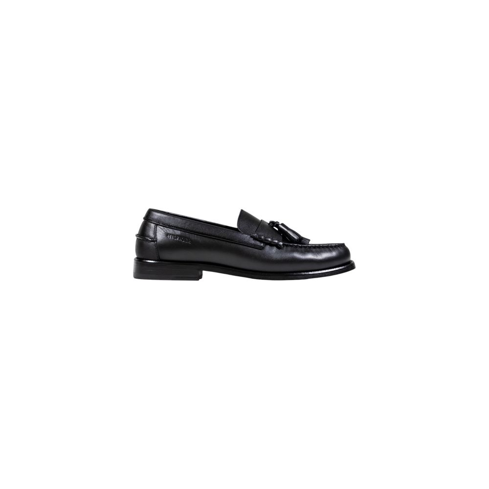 Tommy Hilfiger Black Slip On Loafers for Men