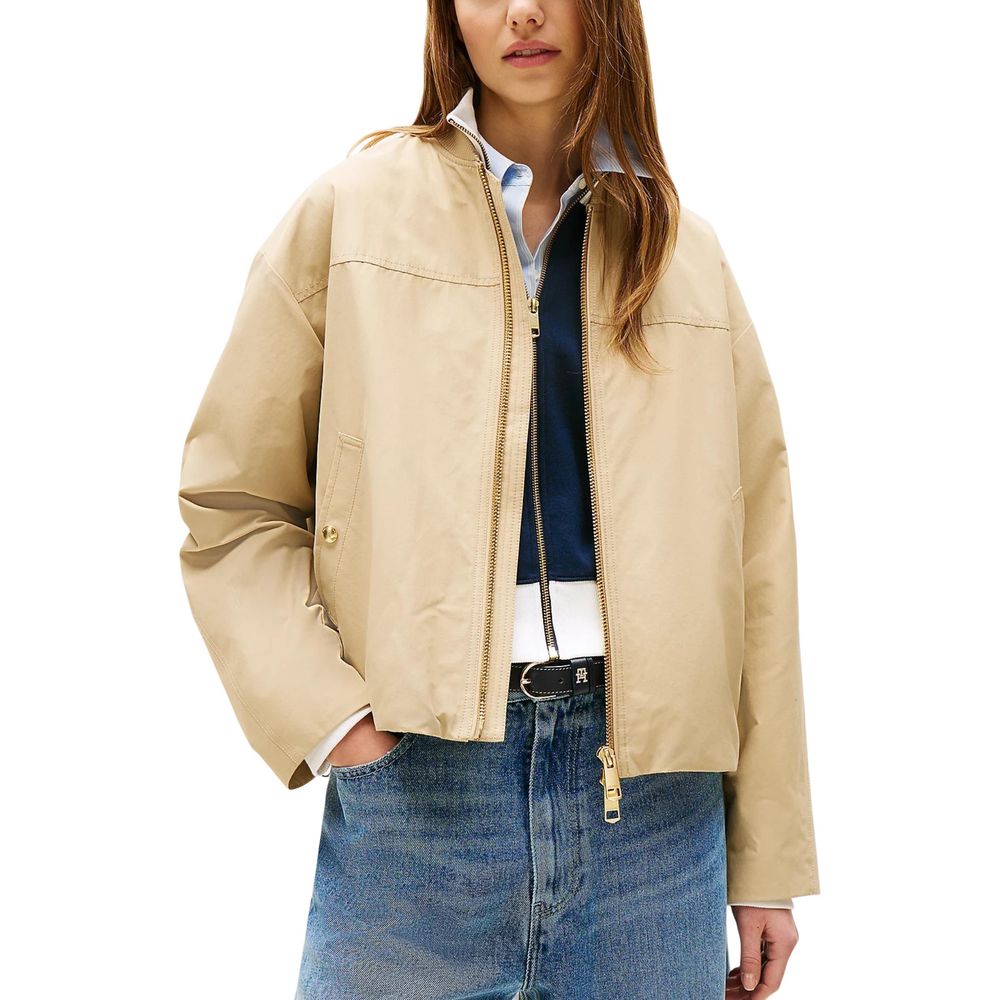 Tommy Hilfiger Beige Bomber for Women
