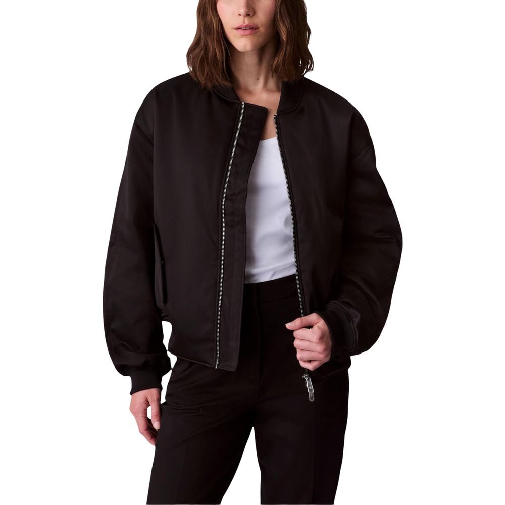 Calvin Klein Jeans Black Bomber for Women