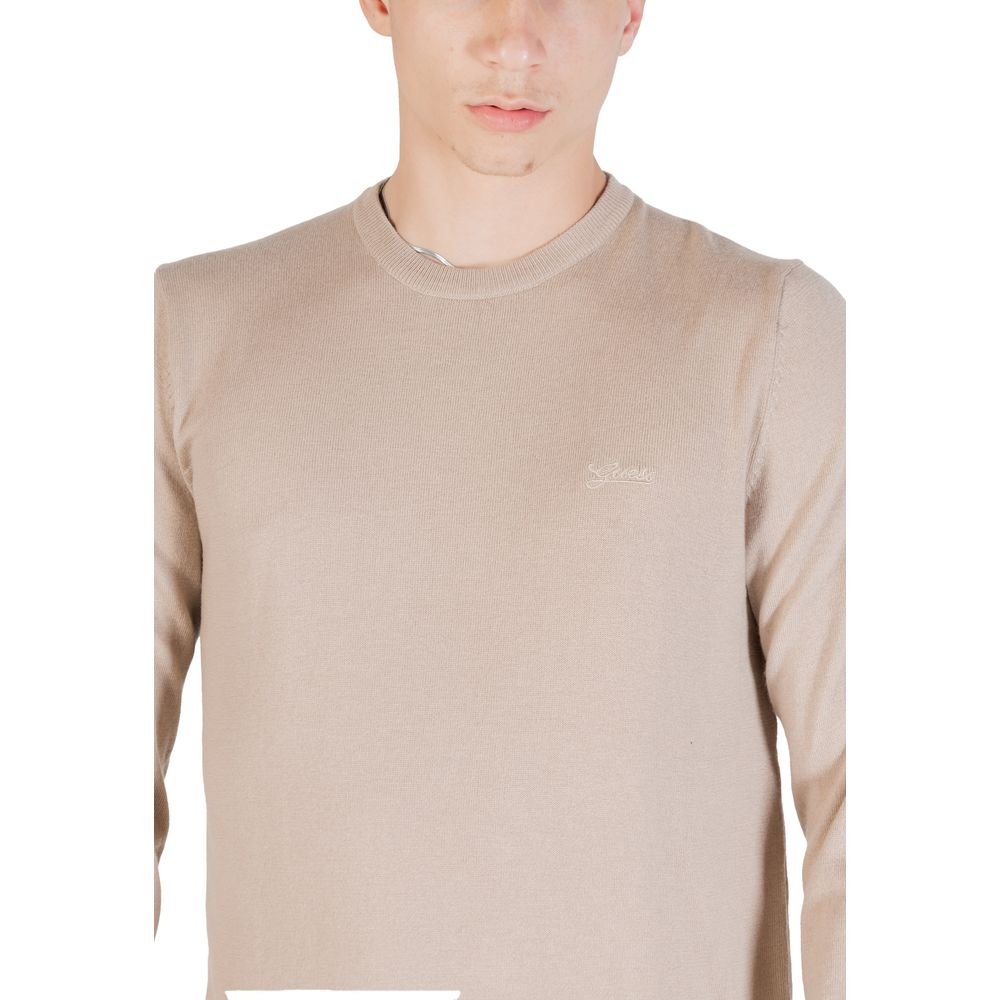 Sweat-shirt Guess en polyester beige
