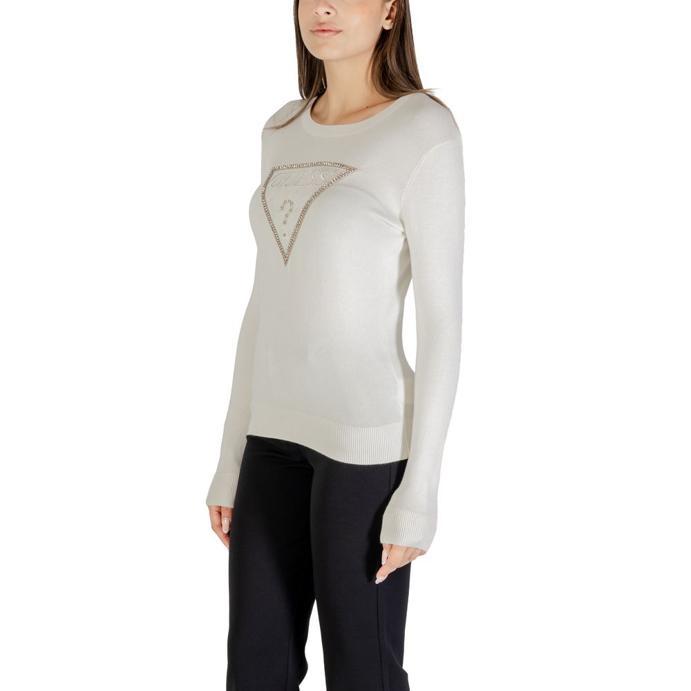 Sweat-shirt Guess Crème en Viscose