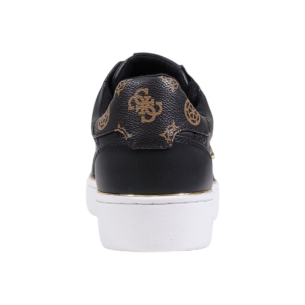 Guess Black Low Top Sneakers for Women side view