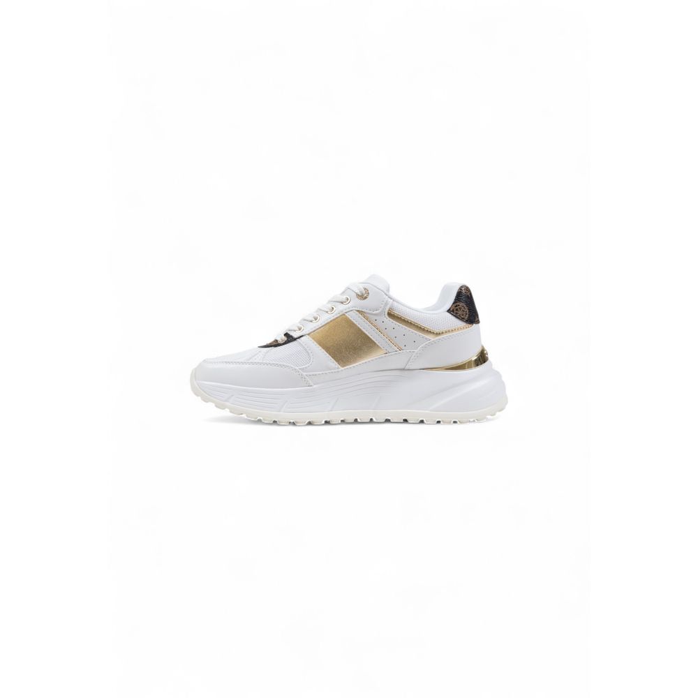 Guess White Chunky Sneakers for Women detail view