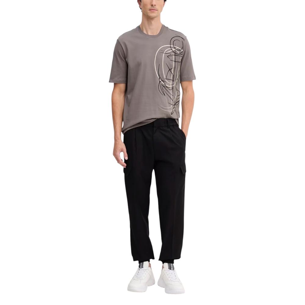 Armani Exchange Black Casual Pants for Men detail view