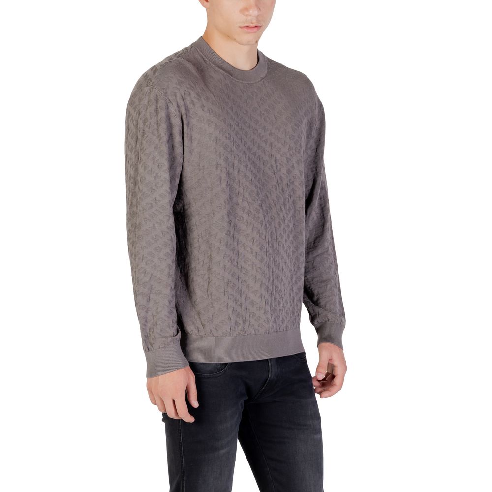 Armani Exchange Grey Sweatshirt for Men detail view