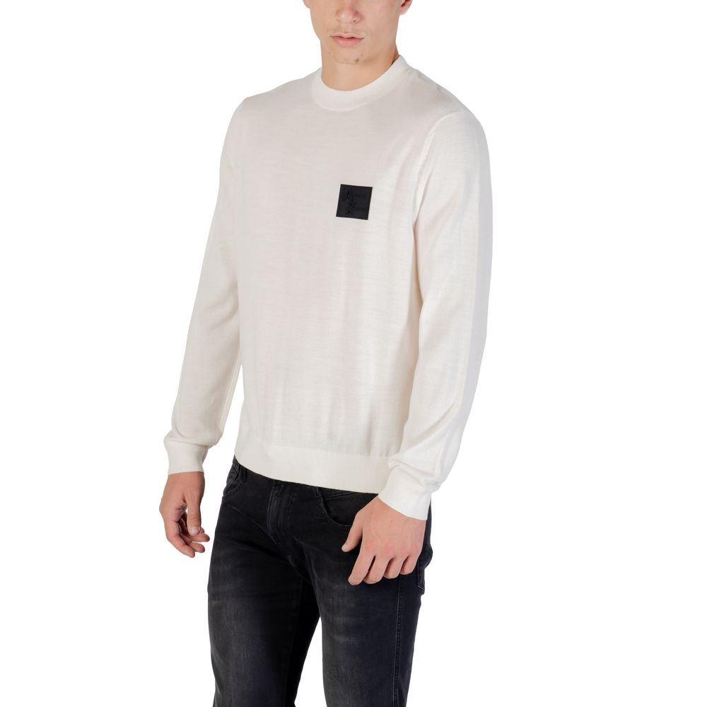 Armani Exchange White Sweatshirt for Men side view