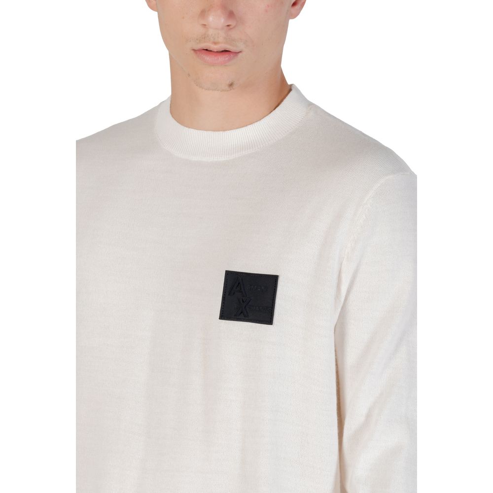 Armani Exchange White Sweatshirt for Men additional view