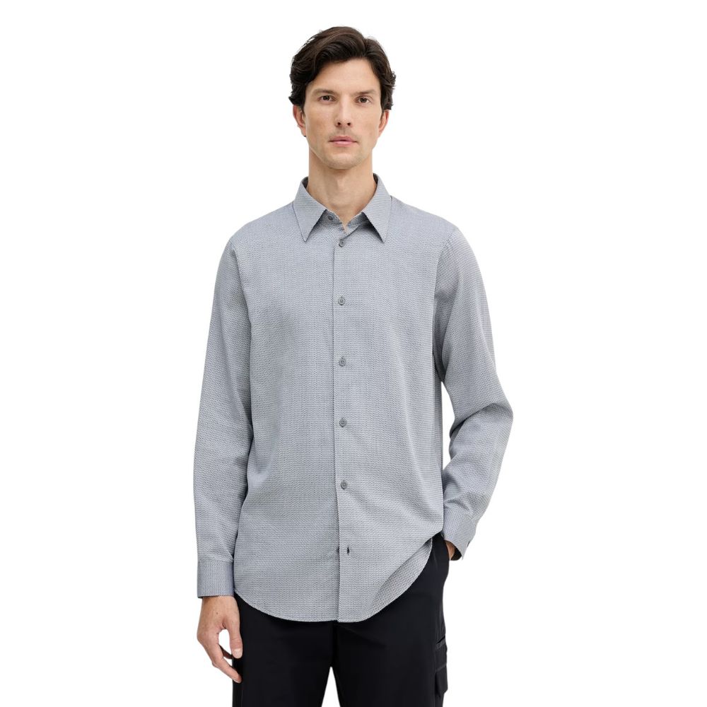Armani Exchange Black Dress Shirt for Men additional view