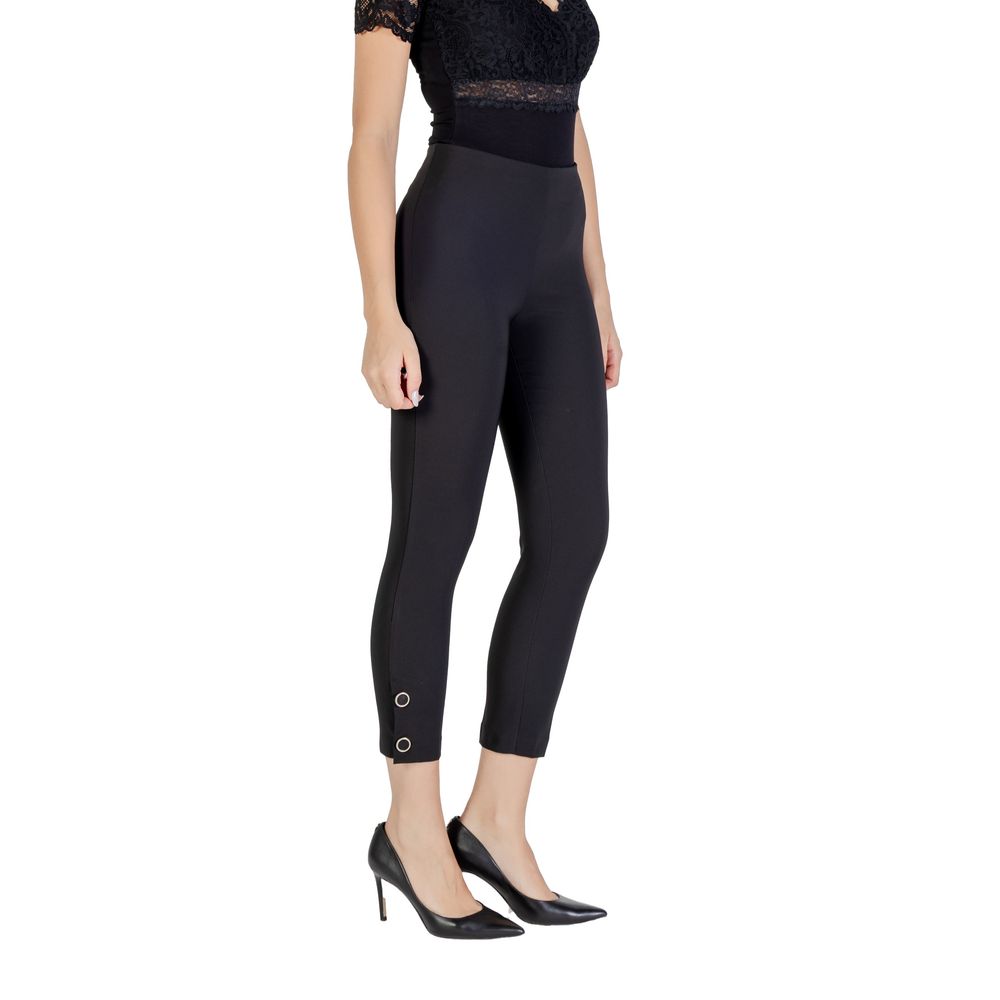 Pantalon décontracté Rinascimento en polyester noir